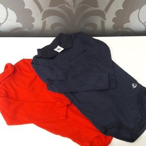Petit Bateau set of two onesies